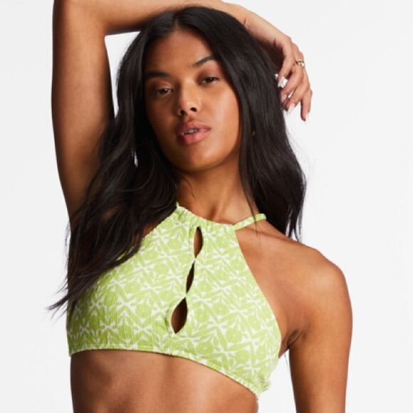 Billabong That’s Cute High Neck Bikini Top - Picture 1 of 6